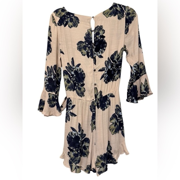 Free People All The Right Ruffles Romper S - Picture 3 of 8